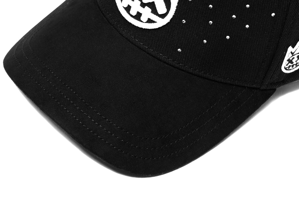 "CRYSTALS" 5 PANEL A FRAME TRUCKER HAT (625BC-CC03A)