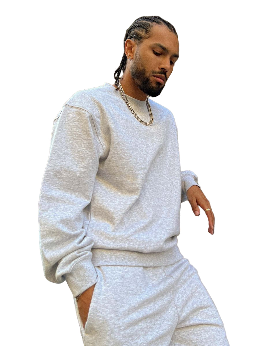 EPTM PERFECT CREWNECK EP12496 HEATHER GREY