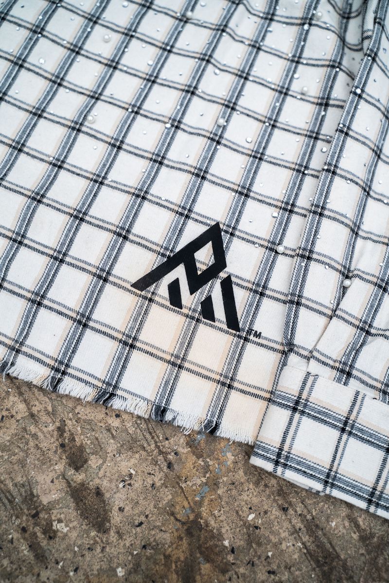 Diamond District Flannel with Rhinestones and Pearls (Diamond District Flannel)