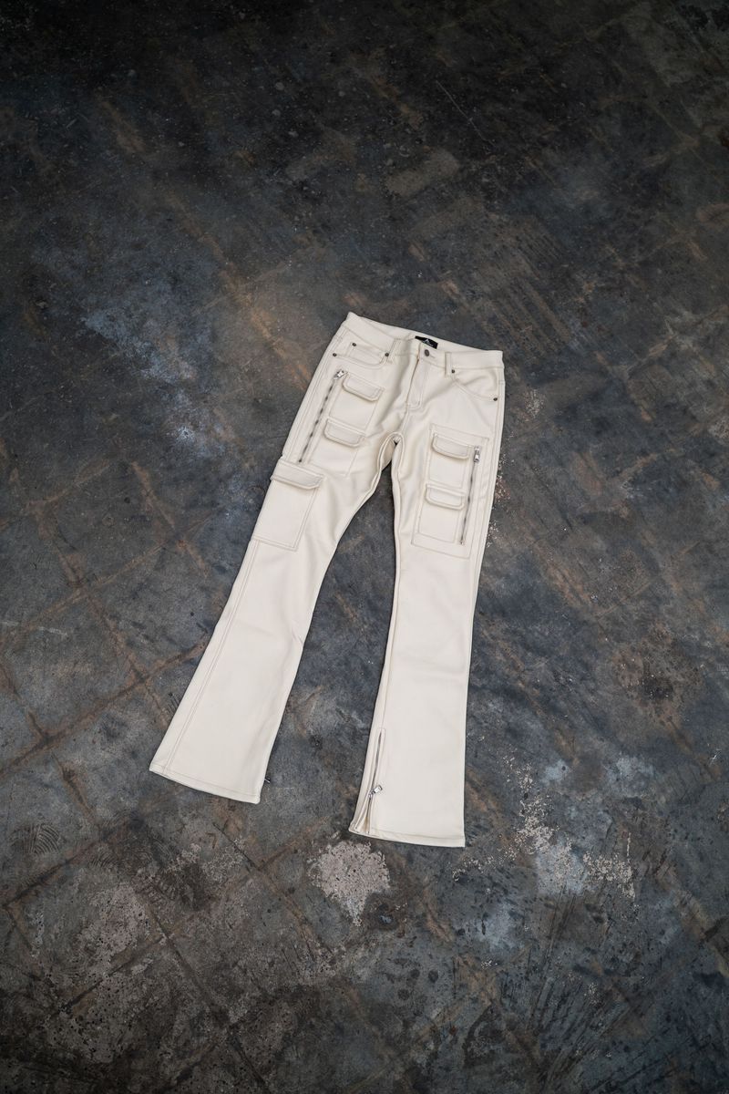 PAPER MONEYNIGHTRIDER (PM1036) PANTS CREAM