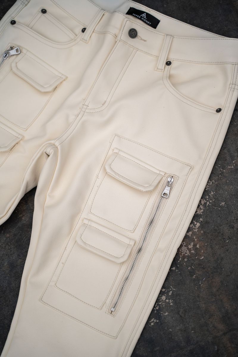 PAPER MONEYNIGHTRIDER (PM1036) PANTS CREAM
