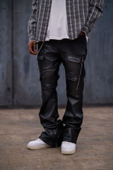 PAPER MONEY PANT (NIGHTRIDER LEATHER) PANTS BLACK 1018
