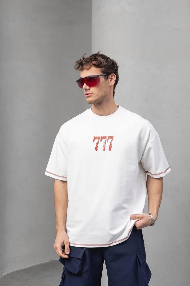 RICH GANG MERCY)HIGH QUALITY STYLE: OVERSIZED PRINTED TEE