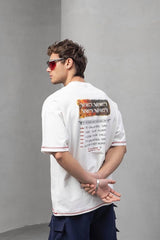 RICH GANG MERCY)HIGH QUALITY STYLE: OVERSIZED PRINTED TEE