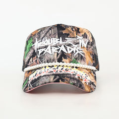 TROUBLE IN PARADISE TRUCKER HAT (TD-001-900-TROUBLE)