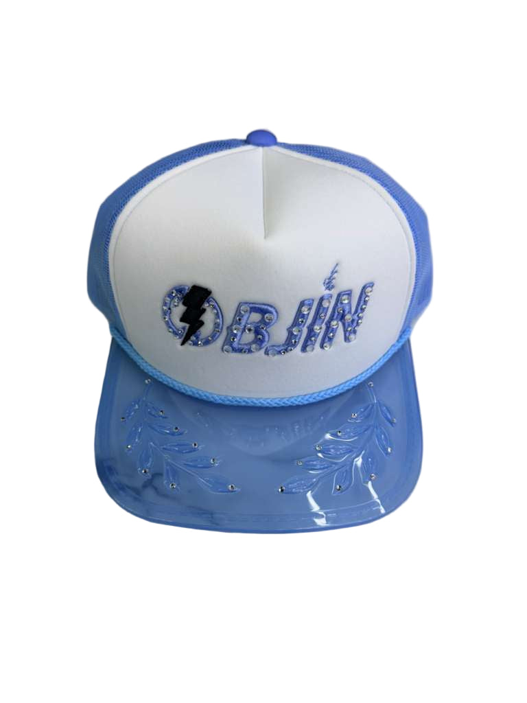 OBJIN PB315 HAT LIGHT BLUE/WHITE
