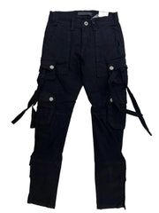 KDNK TRIPLE CARGO SKINNY PANTS KNB3369 BLACK