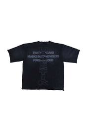 MAJESTY MEN'S T-SHIRT GARMENT DYED F.TERRY DTG GRAPHIC