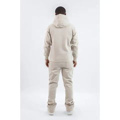 Stylo Cream Stacked Flare Sweatsuit