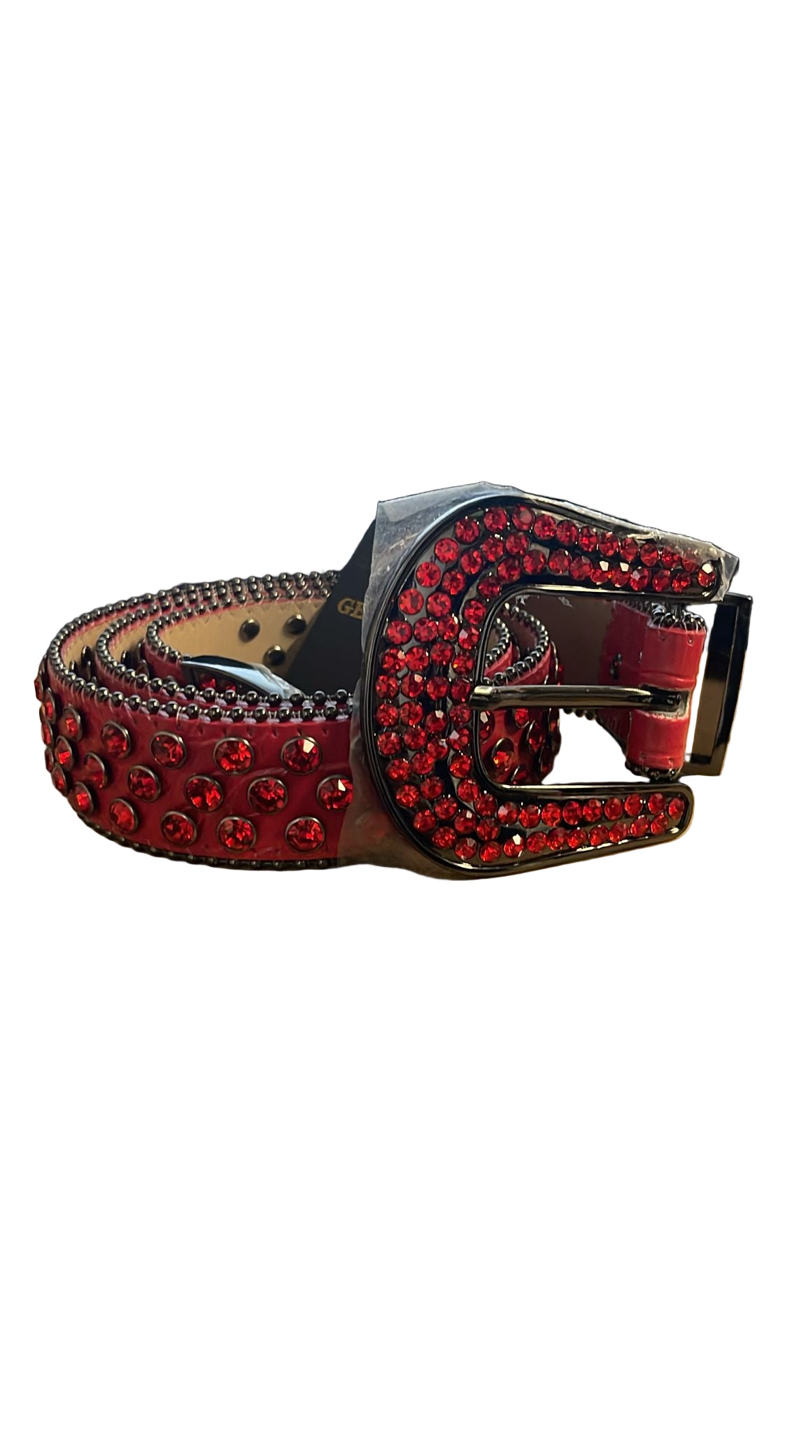 GENOVESE BELT 54RDRD RED
