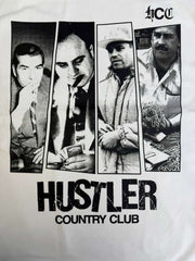 HUSTLERS COUNTRY CLUB T-SHIRT white HCC Members (HCC Members)