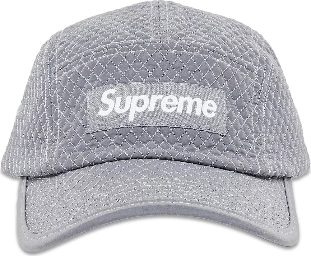 SUPREME MICRO QUILT CAMP CAP REFLECTIVE FW23H36