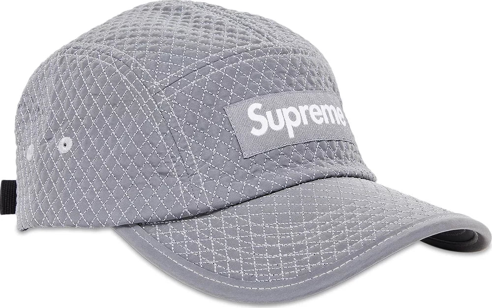 SUPREME MICRO QUILT CAMP CAP REFLECTIVE FW23H36