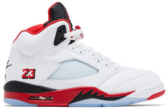 AIR JORDAN 5 retro Og White/ fire Red - Black