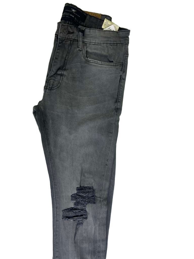 LEGACY EDITION SHREDS ON KNEES JS2294 SMOKED GREY PANTS