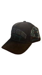 REYESF HAT SIEMPRE CON DIOS BLACK/ BLUE CRUZ V22