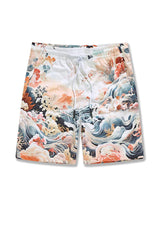 HM RETRO - IBIZA LOUNGE SHORTS (CORAL)