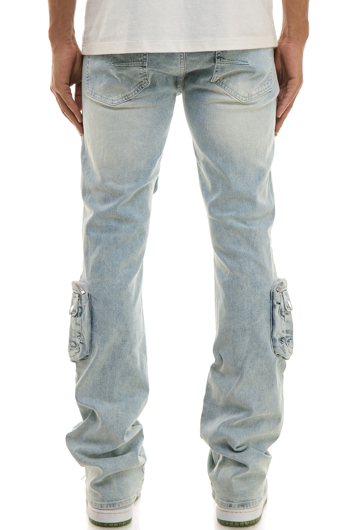 KDNK BLUE 3D POCKET JEANS 12 KND4742 BLUE