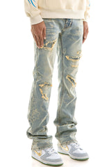 KDNK BUTTERFLY JEANS KND4783 BLUE