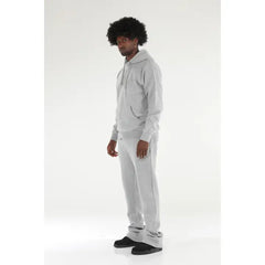 Stylo Gray Stacked Flare Sweatsuit