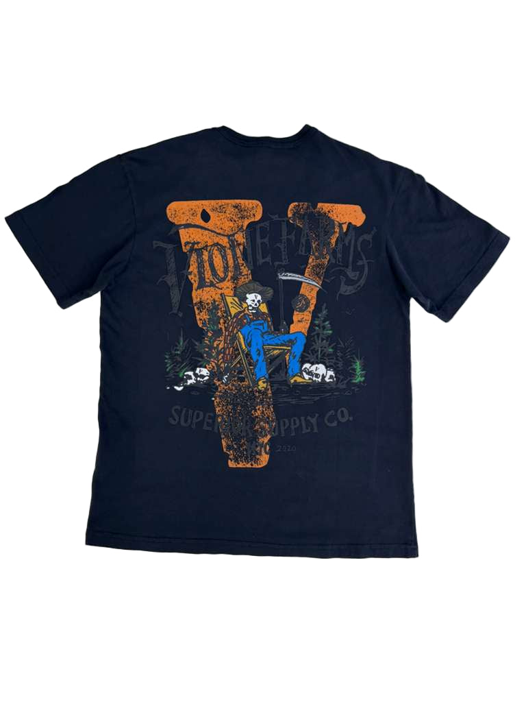 VLONE Camiseta de granjero con extremidades sueltas