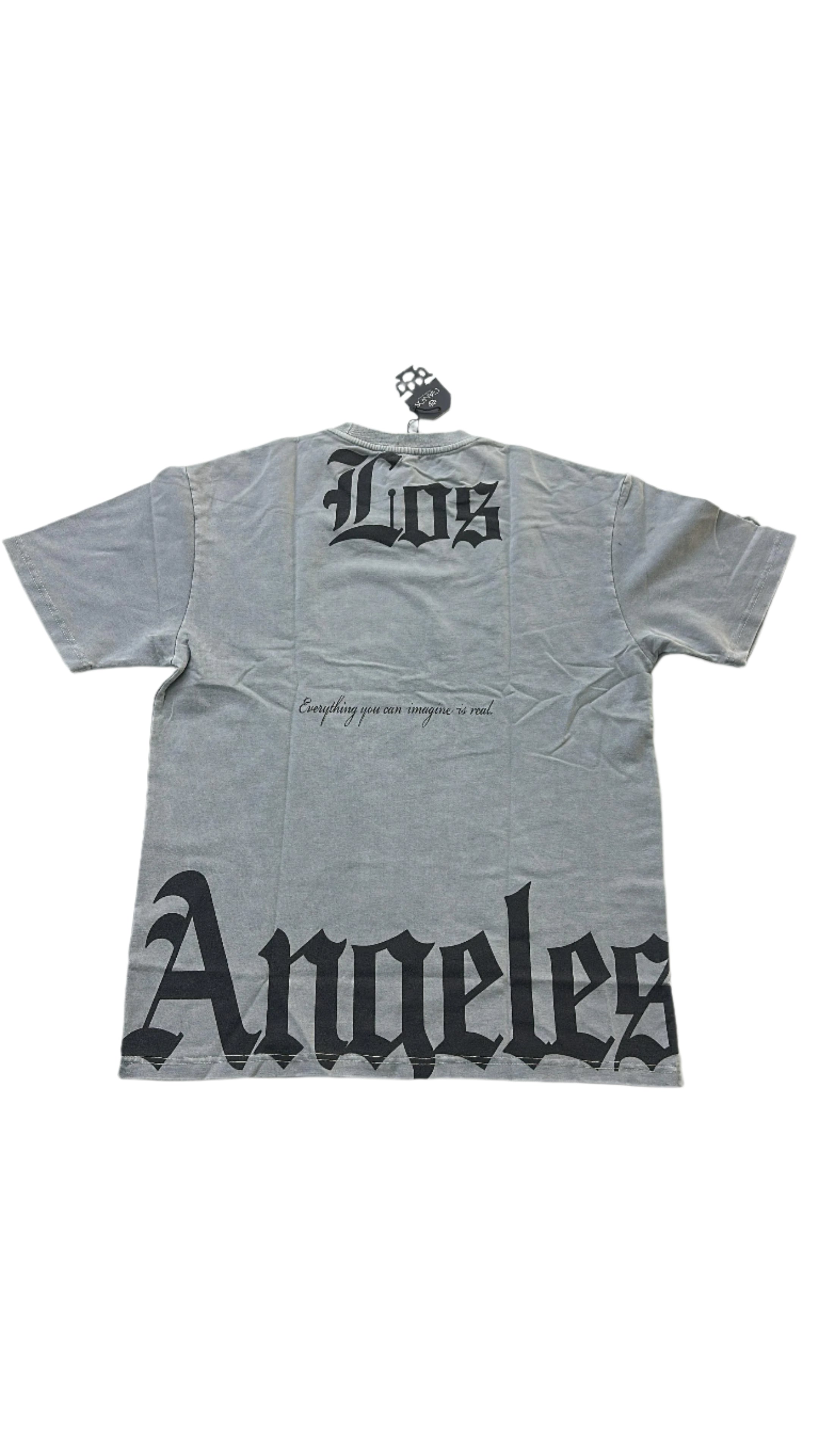 GANAS LOS ANGELES RGL TEE, (GG51) GRAY