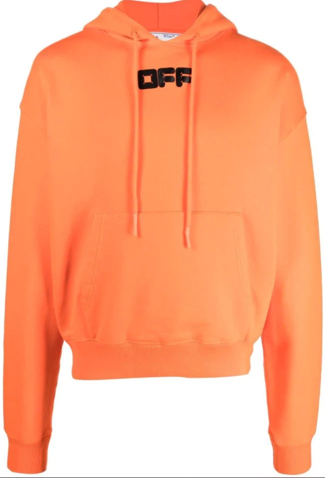 OFF WHITE HOODIE ORANGE