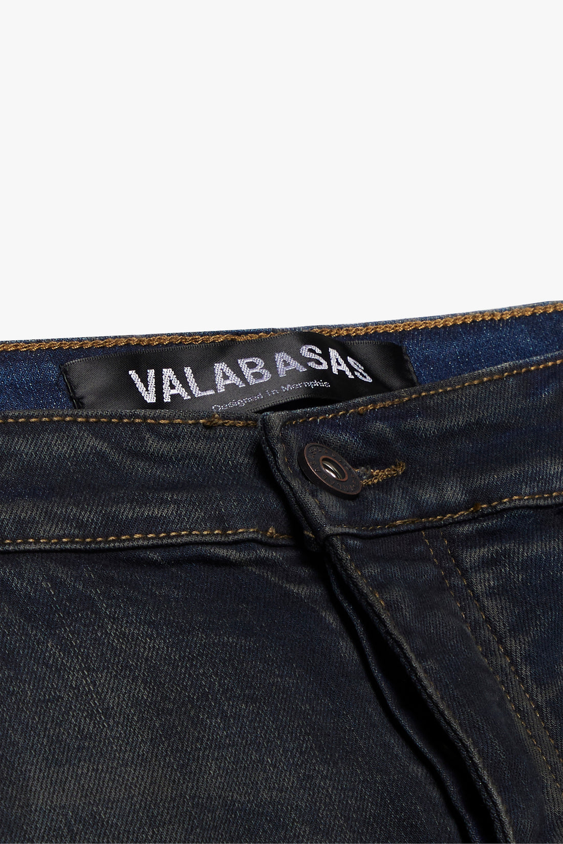 VALABASAS GLAZ" DK BLUE WASH STACKED VLBS5020 DK.BLUE WASH