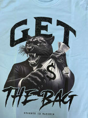 SIW GET THE BAG T-SHIRT (SIW5191) LT BLUE PREMIUM TEE