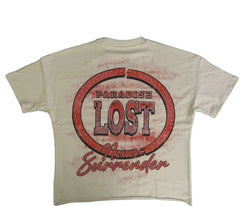 PARADISE LOST T-SHIRT  BOWL TEE (PL00771) CREAM