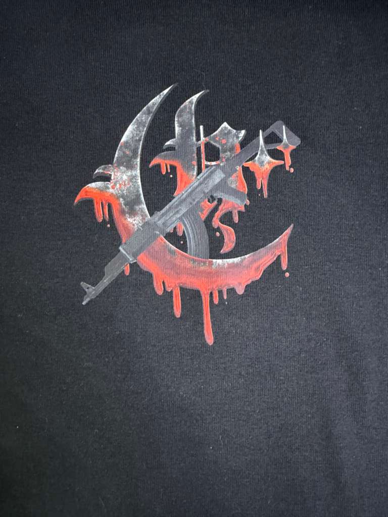 HUSTLER COUNTRY CLUB T-SHIST AK Drip Club (AK Drip Club) WHITE, BLACK