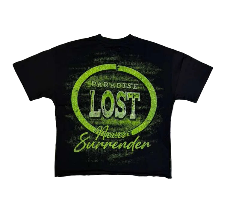 PARADISE LOST T-SHIRT BOWL TEE (PL00772) BLACK/GREEN