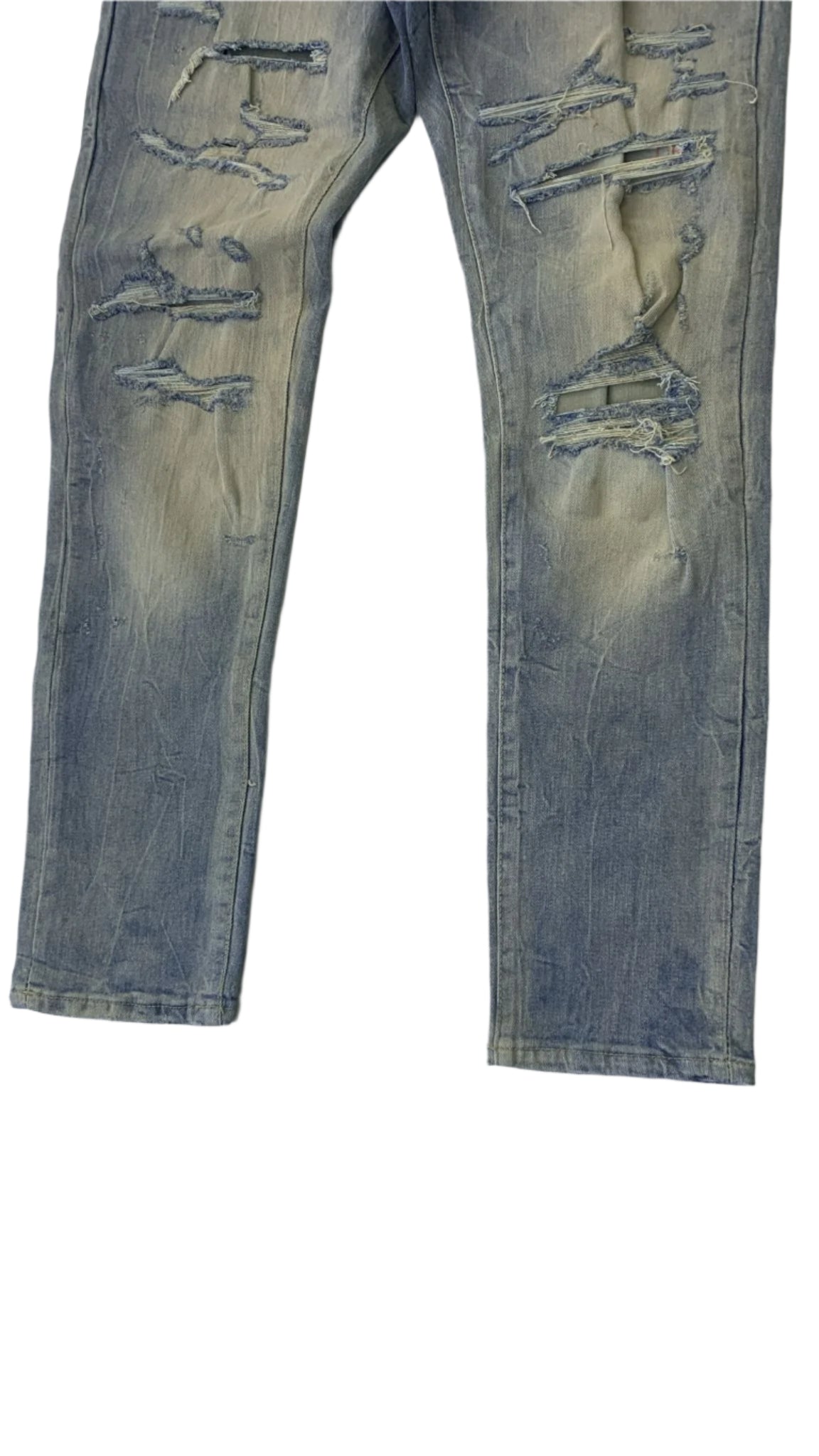 LEGACY EDITION JEANS W SHREDS IL ICED LAGER JS2312