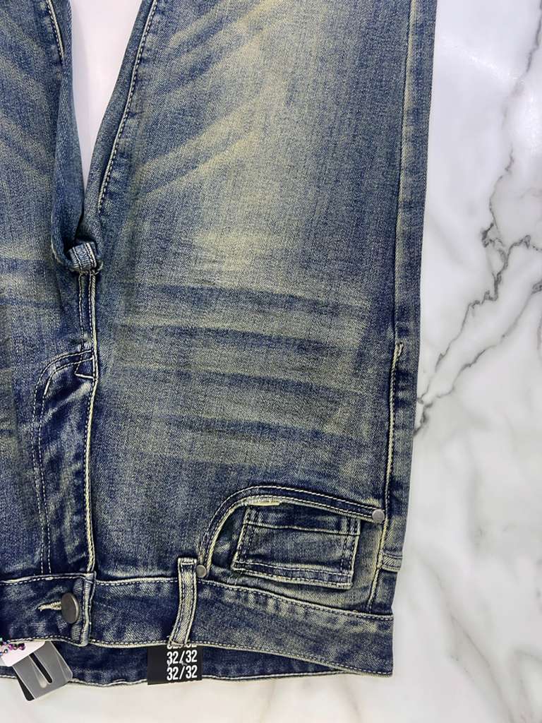 SMOKE RISE VINTAGE WASHED PLAIN JP25610 PANTS