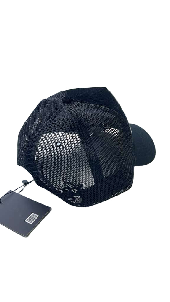 JERGHATS Dark Trucker Hat J.B.D. 1.1 - Just Be Different. BLACK