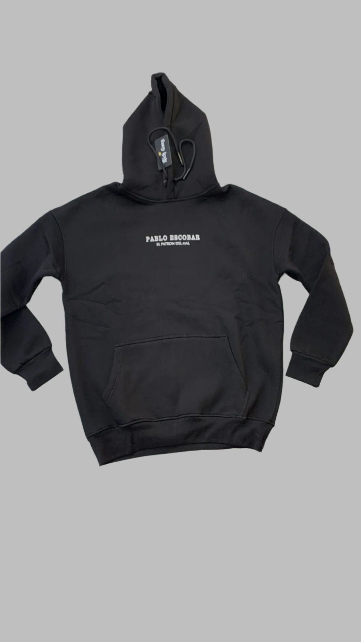 RICH GANG  PABLO ESCOBAR HOODIE, (ESC82) BLACK