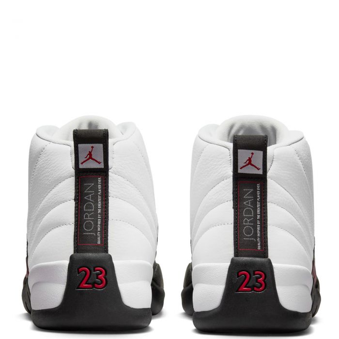 JORDAN 12 RETRO White/Gym Red-black