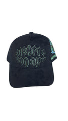 REYESF HAT SIEMPRE CON DIOS BLACK/ LIGHT GREEN V22