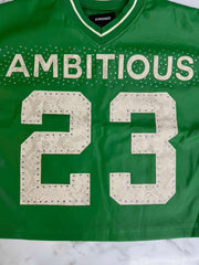 CROPPED PU S/S SHIRTS (KD249T GREEN)