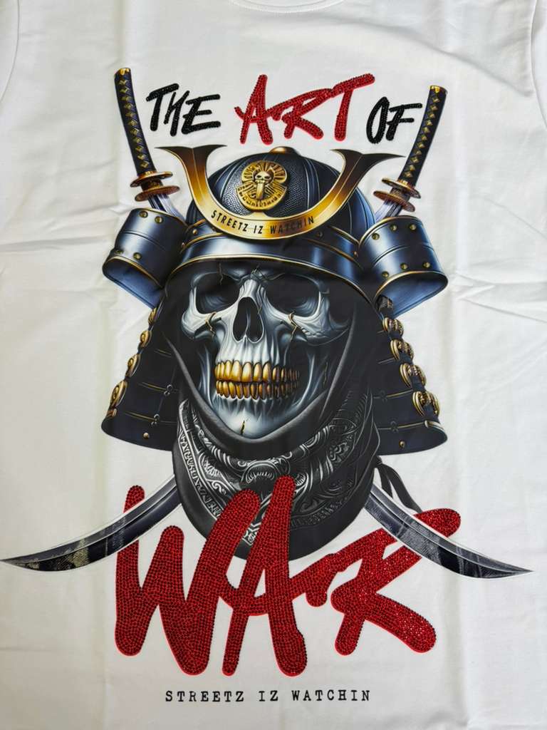 SIW T-SHIRT THE ART OF WAR (SIW5229) WHT PREMIUM TEE