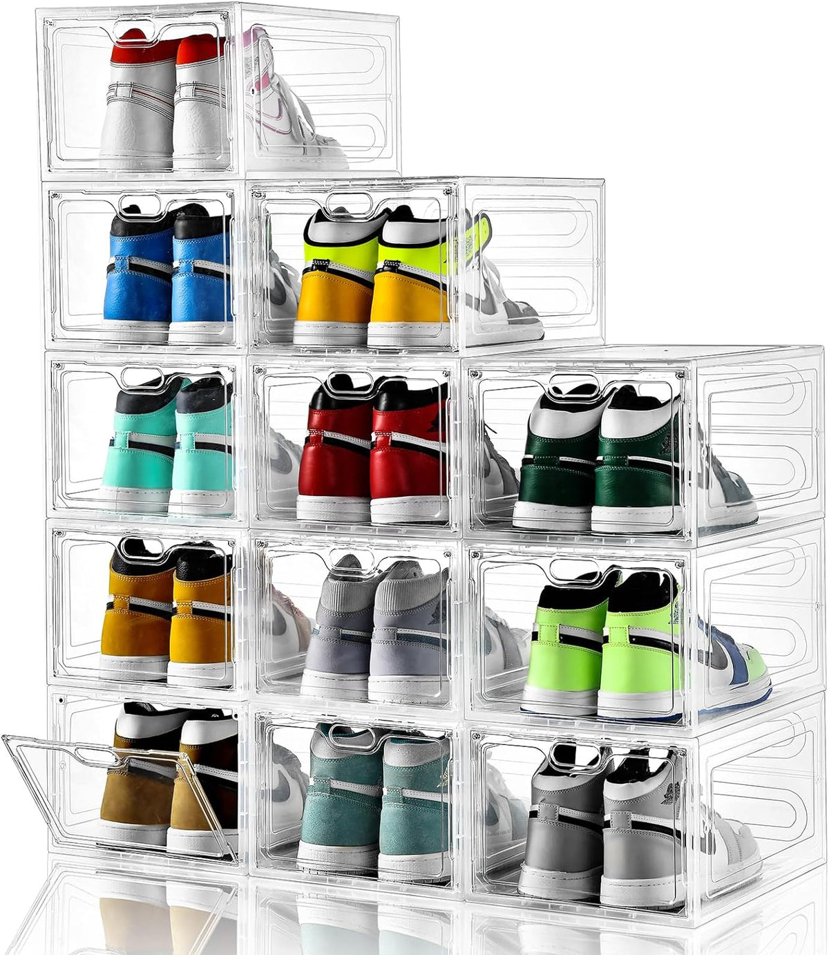 SHOE BOXES - SNEAKERS BOX - HARD PLASTIC - CLEAR