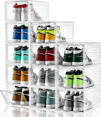 SHOE BOXES - SNEAKERS BOX - HARD PLASTIC - CLEAR