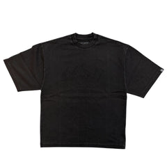 CULT OF INDIVIDUALITY OVERSIZED SHORT SLEEVE CREW NECK TEE "METAL LOGO" (626A1-K44A)