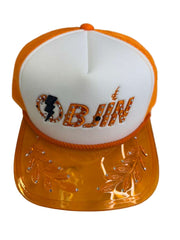 OBJIN PB315 HAT ORANGE/WHITE
