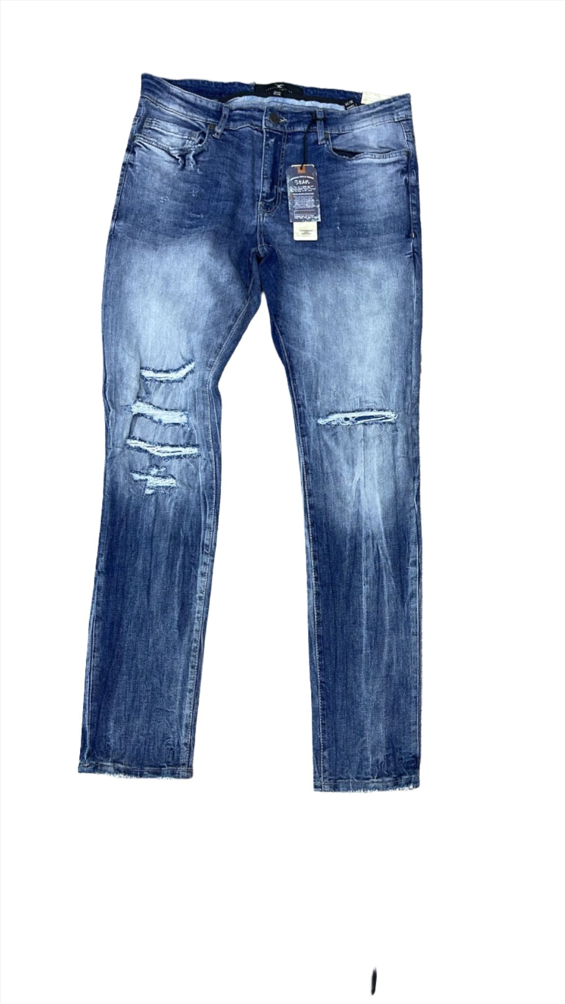 LEGACY KNEE SHREDS JEANS JS1214 M/BLUE