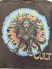 CULT OF INDIVIDUALITY OVERSIZED SHORT SLEEVE CREW NECK TEE