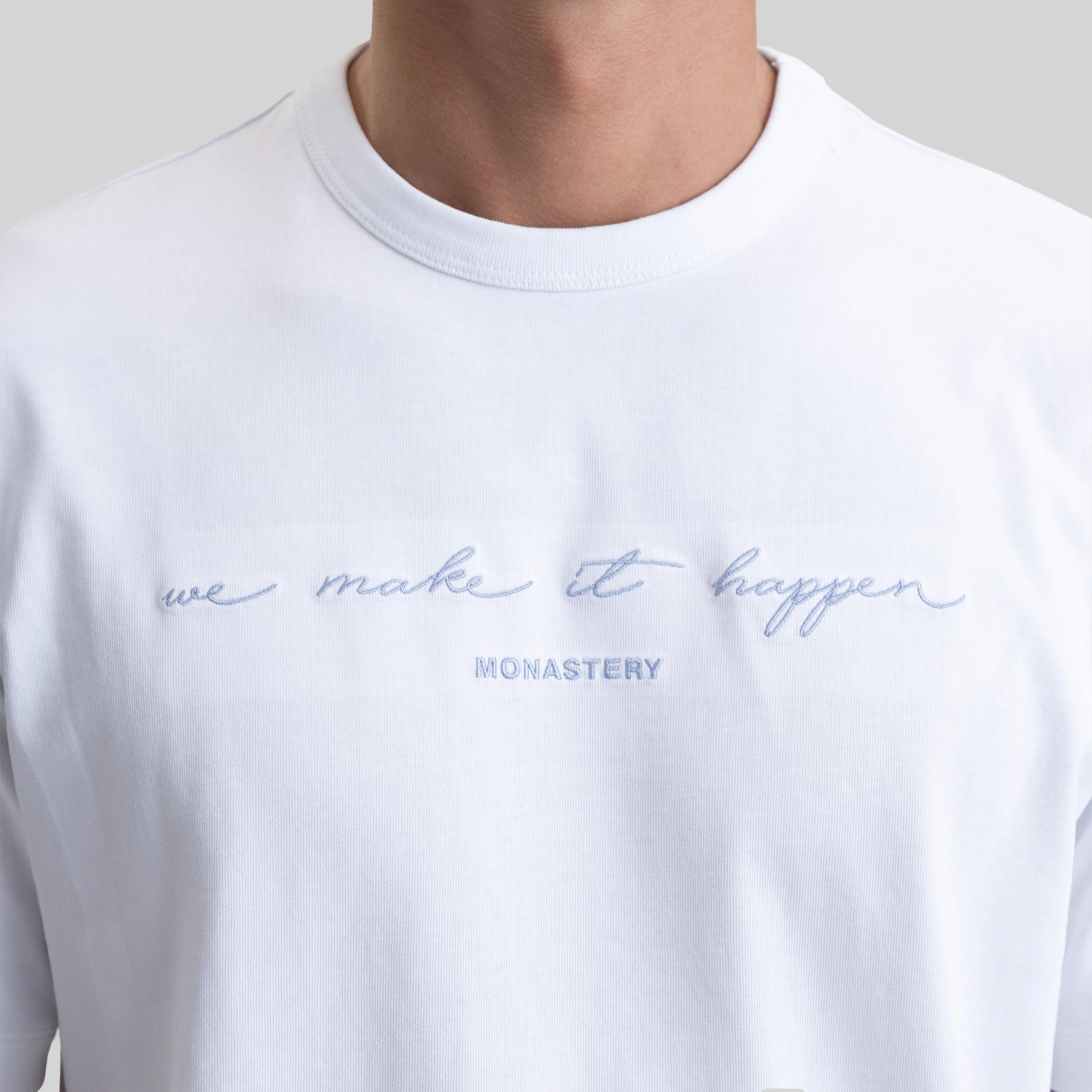 MONASTERY ALPHA T-SHIRT WHITE