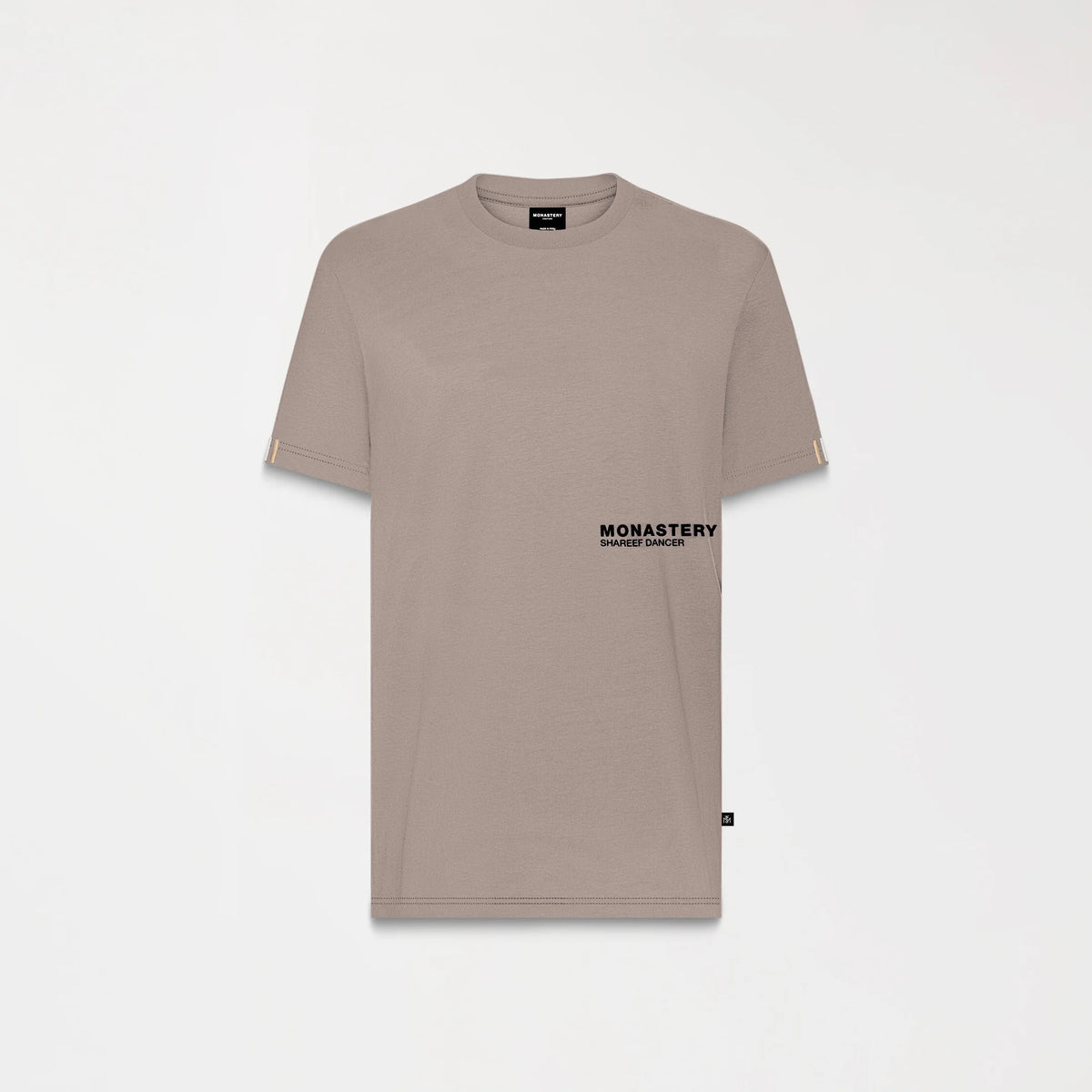 MONASTERY APPLEJACK T-SHIRT MEN TAUPE GRAY