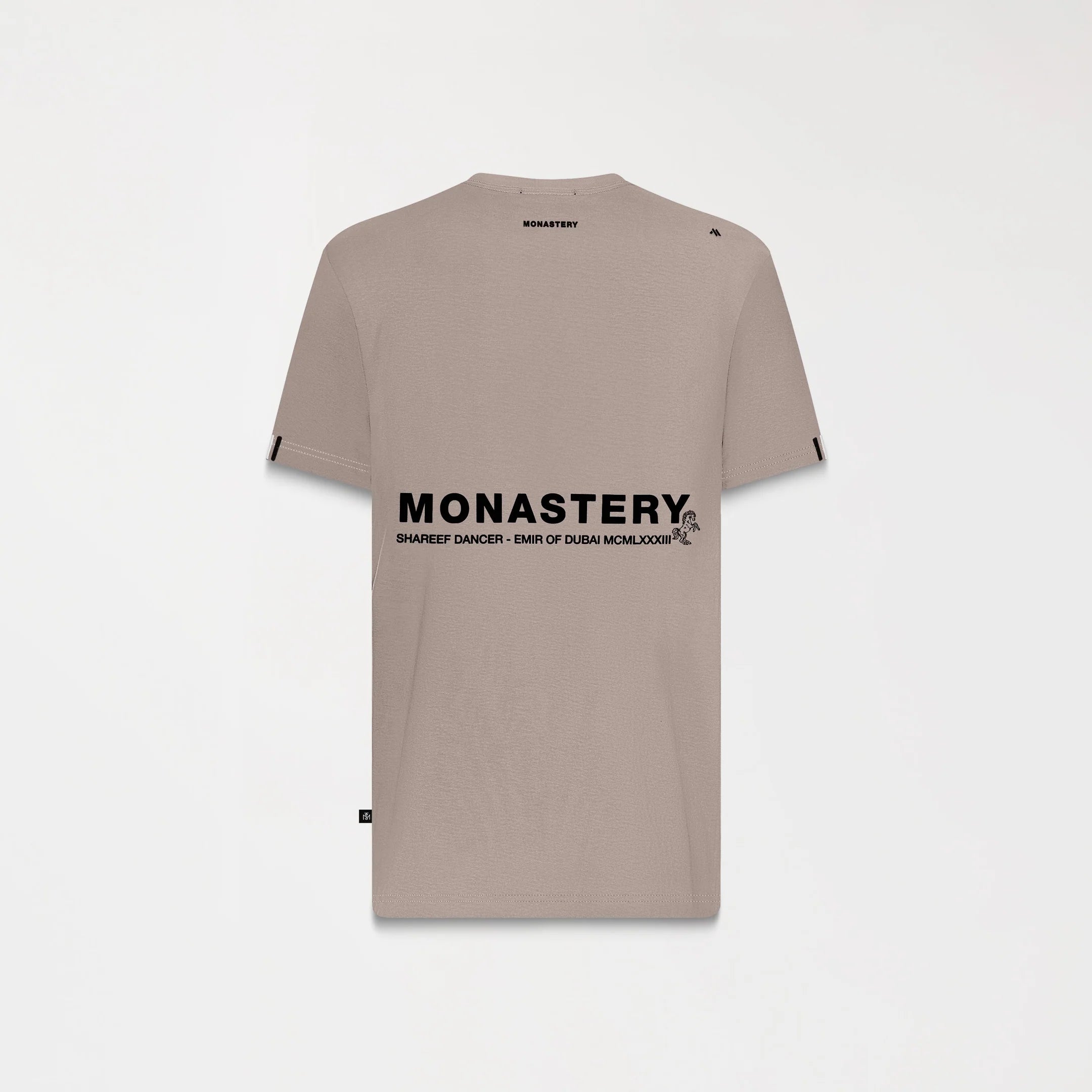 MONASTERY APPLEJACK T-SHIRT MEN TAUPE GRAY
