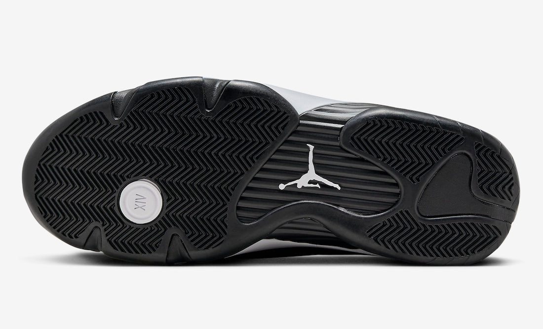 Jordan 14 Retro Black White 487471016